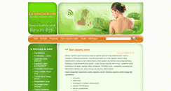 Desktop Screenshot of leczeniezatok.com