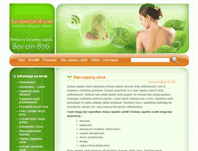 Tablet Screenshot of leczeniezatok.com